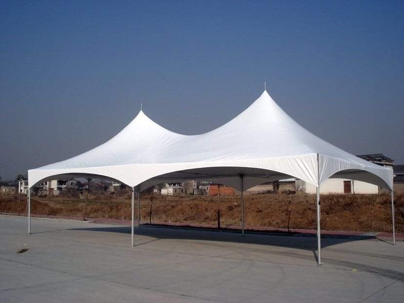 20×30-40 White High Peak Frame Tent