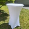 Spandex tablecloth (white)