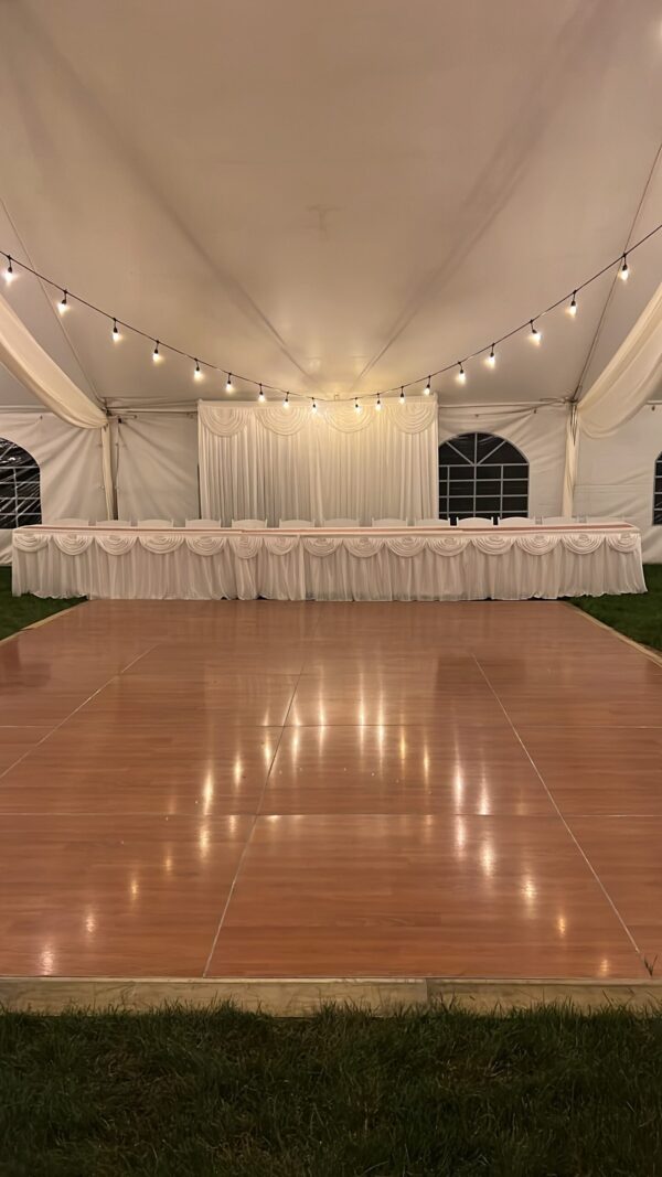 18'x21' Wood Portable Dance Floor