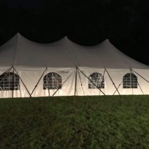 30×60 White High Peak Pole Tent