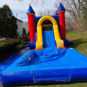 22'x13'x15H-10'POOL (BLUE COMBO WATER SLIDE)