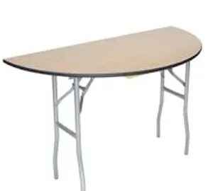 Half Round Table 6'