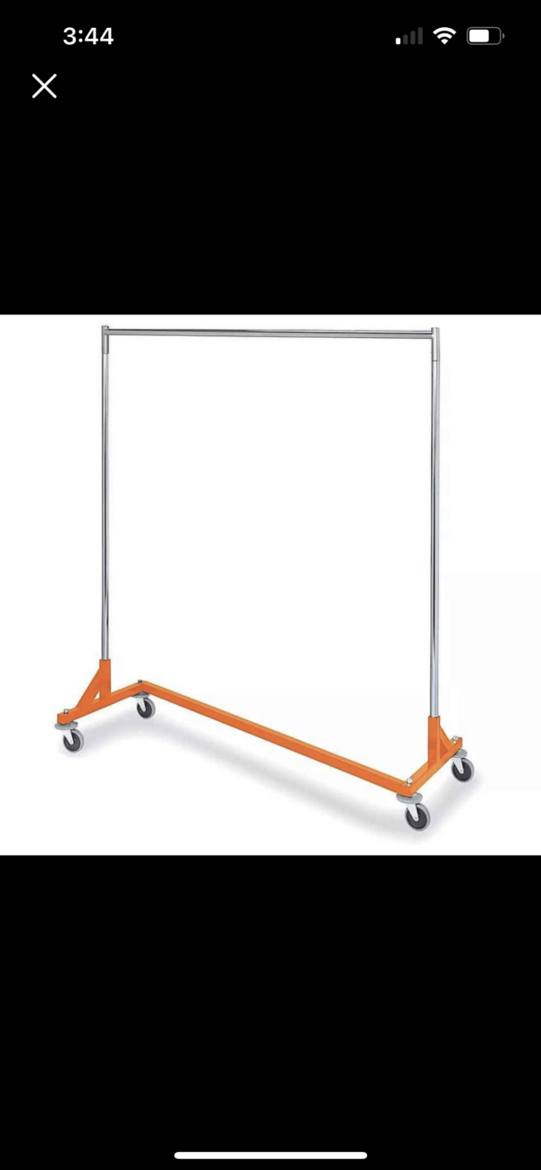 Heavy Duty Z-Rack w/25 Hangers