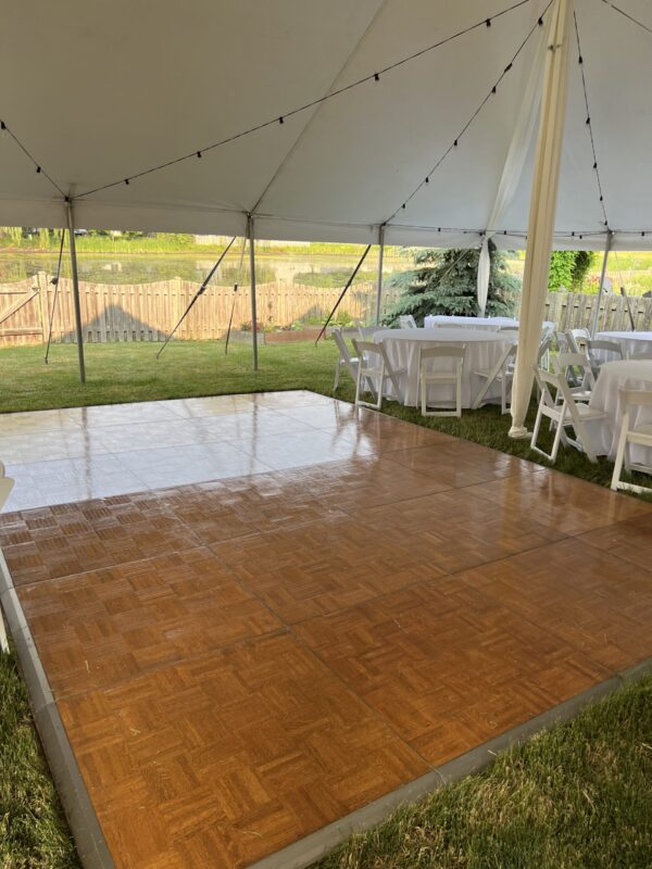 15'x15' Wood Dance Floor