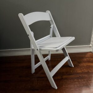 Kids Garden White Resin Chair